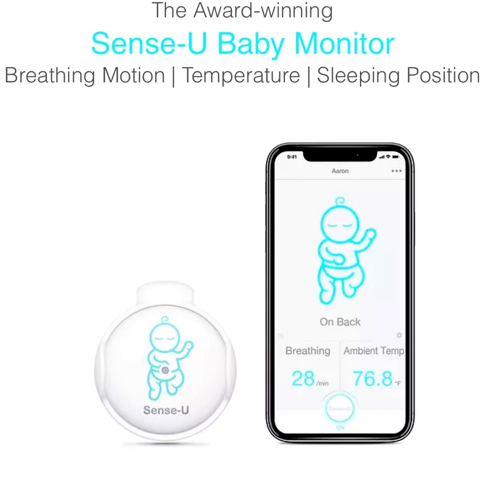 Sense-U Baby monitor keeps parents at ease!
